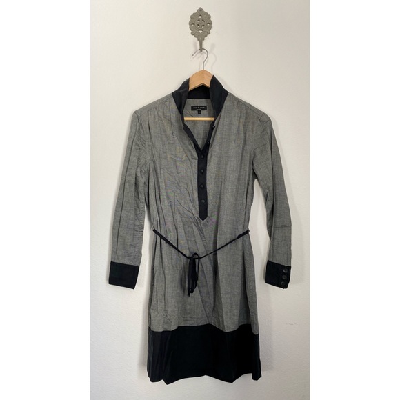 rag & bone Dresses & Skirts - Rag & Bone • Silk & Cotton Longsleeve Tshirt Dress